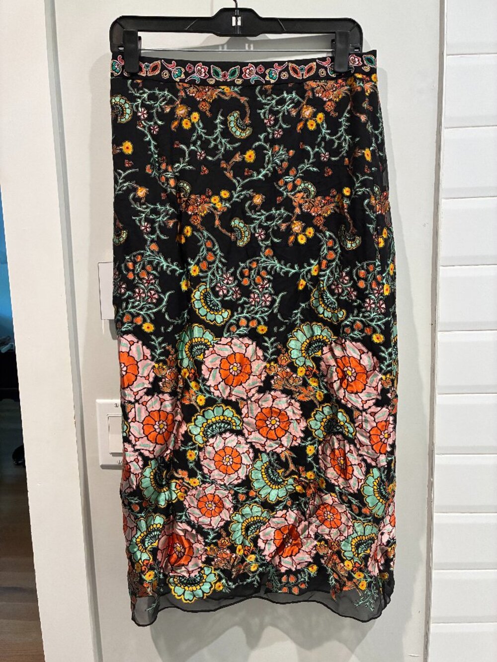 Alice and Olivia Maeve Midi Skirt